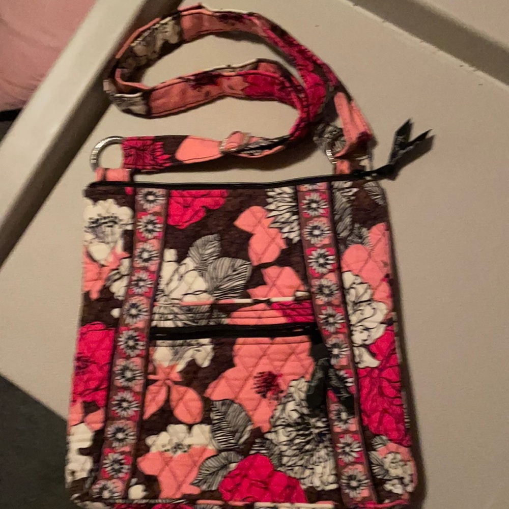 Vera Bradley Crossbody purse pink flower